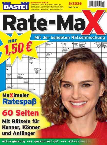 Bastei Rate-Max – Mai-Juni 2026 Cover