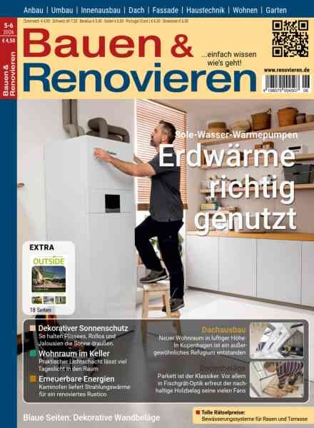Bauen & Renovieren – Mai-Juni 2026 Cover