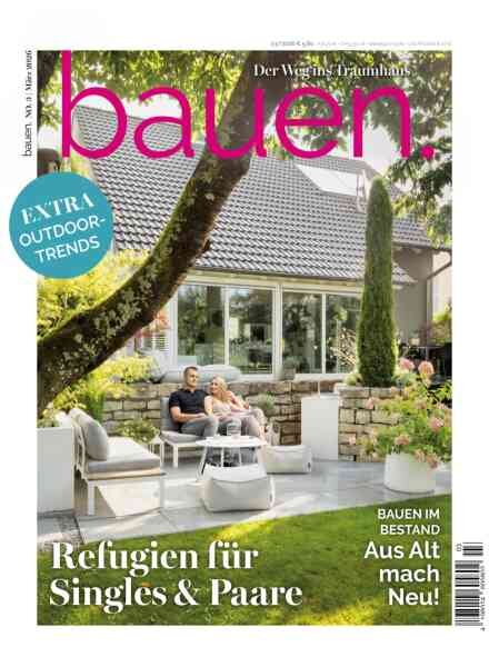 bauen – Marz 2026 Cover