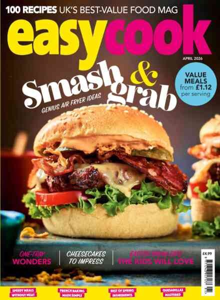 BBC Easy Cook UK – April 2026 Cover