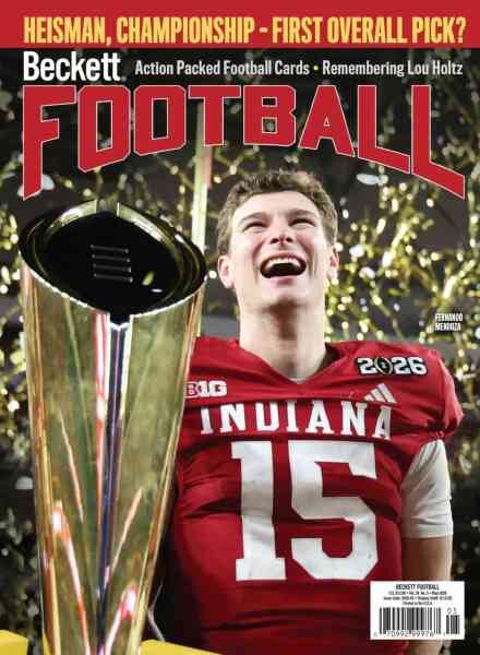Beckett Football – May 2026 Cover