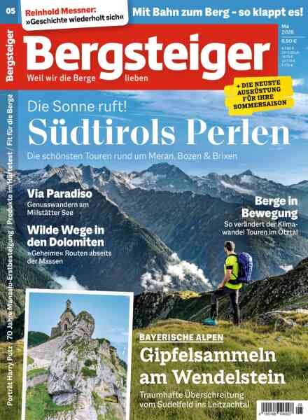 Bergsteiger – Mai 2026 Cover