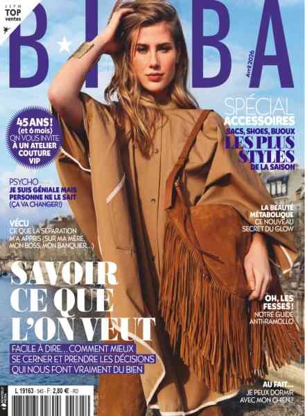 Biba – Avril 2026 Cover