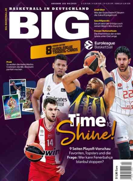BIG Basketball in Germany – April 2026 Cover