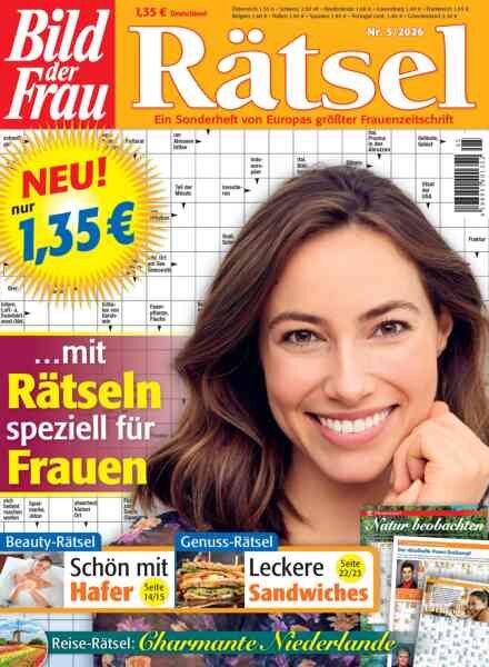 Bild der Frau Ratsel – Mai 2026 Cover