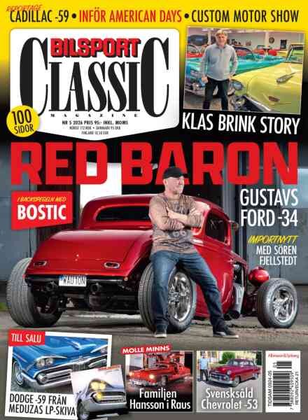 Bilsport Classic – April 2026 Cover