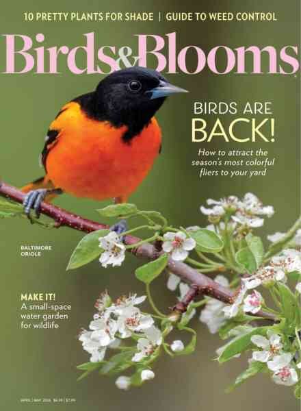 Birds & Blooms – April-May 2026 Cover