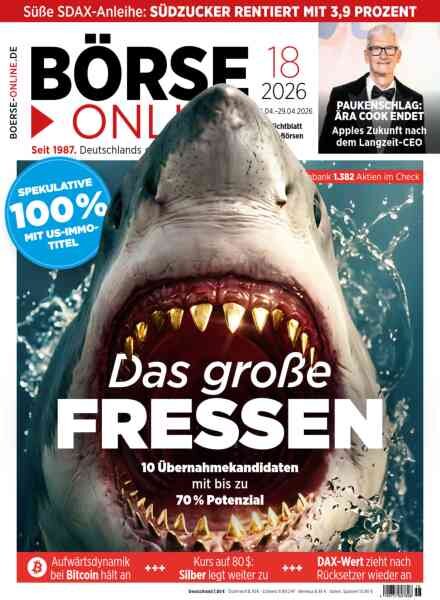Borse Online – 24 April 2026 Cover