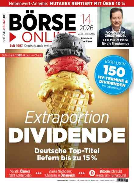 Borse Online – 27 Marz 2026 Cover