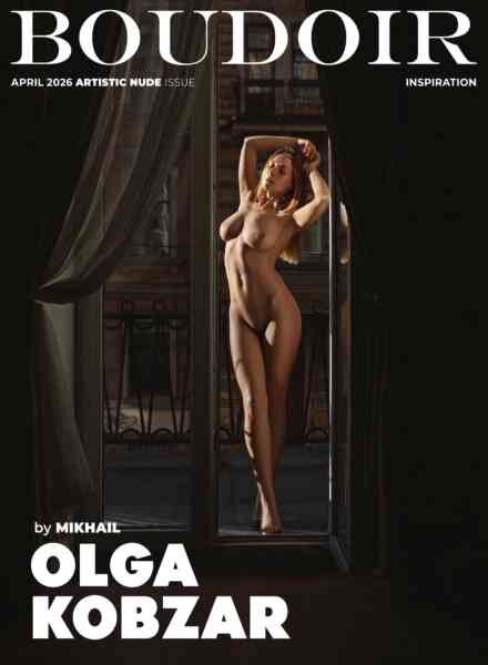Boudoir Inspiration – April 2026 Artistic Nude Issue Cover
