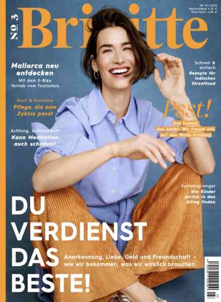Brigitte Magazin – Nr 3 2025 Cover