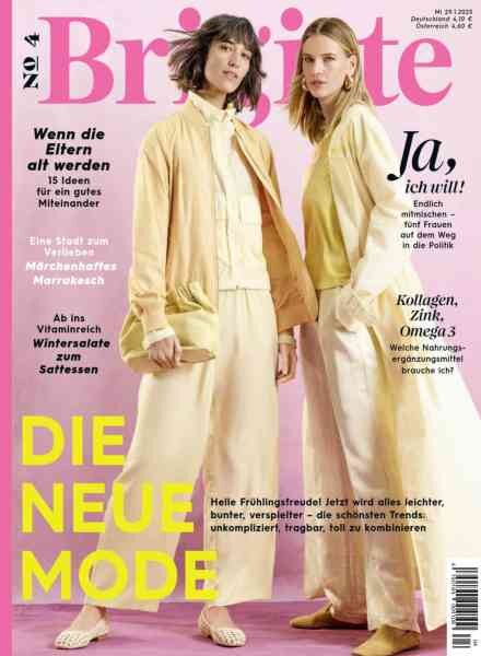 Brigitte Magazin – Nr 4 2025 Cover