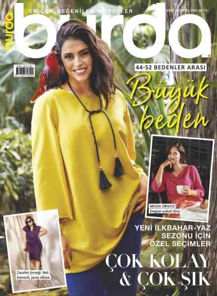 Burda Buyuk Beden – Mart 2026 Cover
