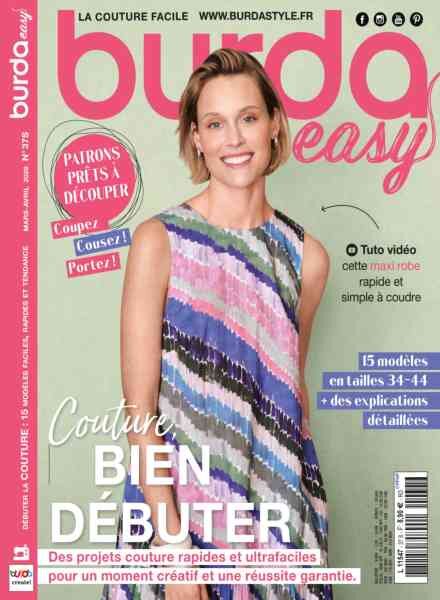 Burda Easy France – Mars-Avril 2026 Cover