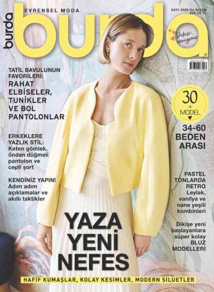 Burda Turkiye – Nisan 2026 Cover