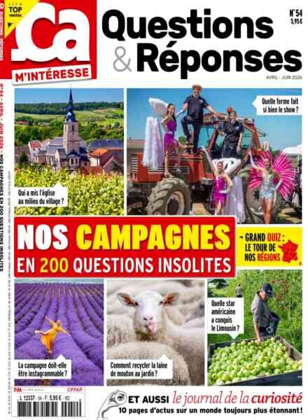 ca M’Interesse Questions & Reponses – Avril-Juin 2026 Cover