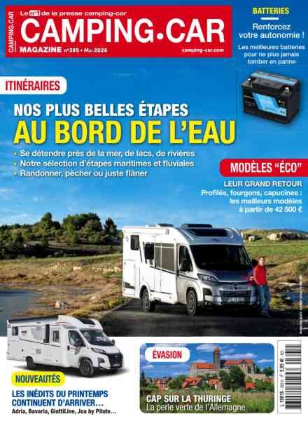 Camping-Car Magazine – Mai 2026 Cover