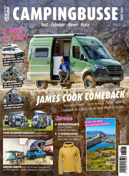 Campingbusse – April 2026 Cover