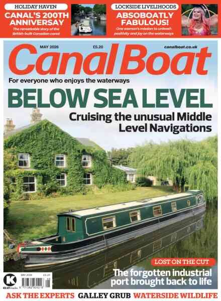 Canal Boat – May 2026 Cover