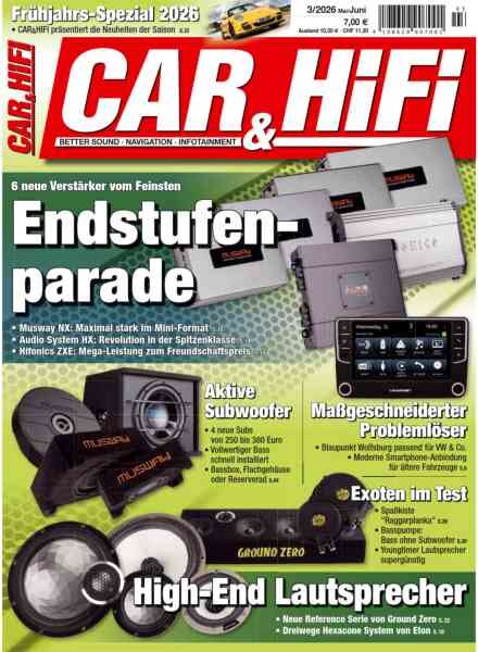 Car & Hifi – Mai-Juni 2026 Cover