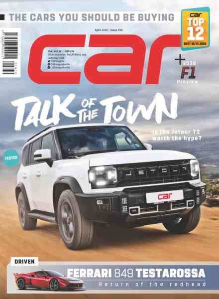 Car South Africa – April 2026 Cover