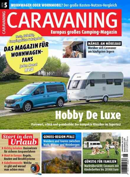 Caravaning – Mai 2026 Cover