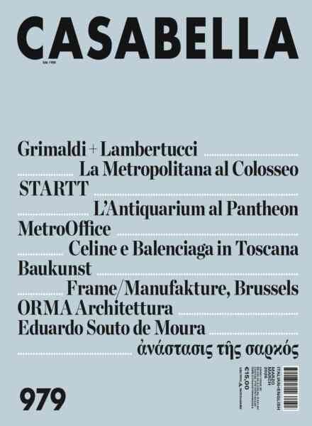 Casabella – Marzo 2026 Cover