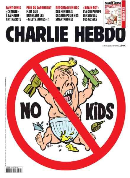 Charlie Hebdo – 8 Avril 2026 Cover