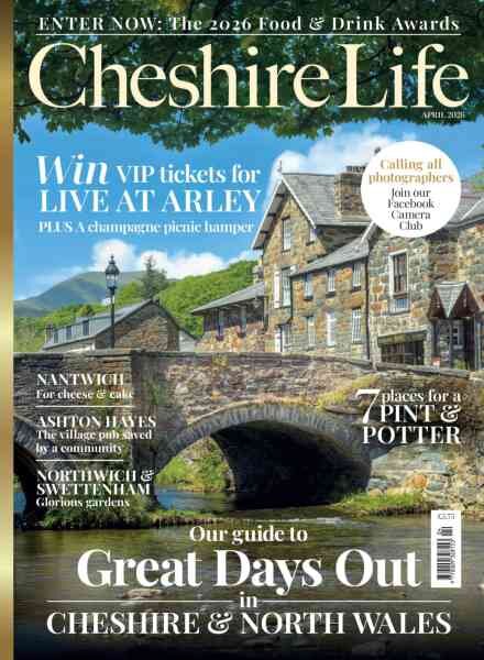 Cheshire Life – April 2026 Cover