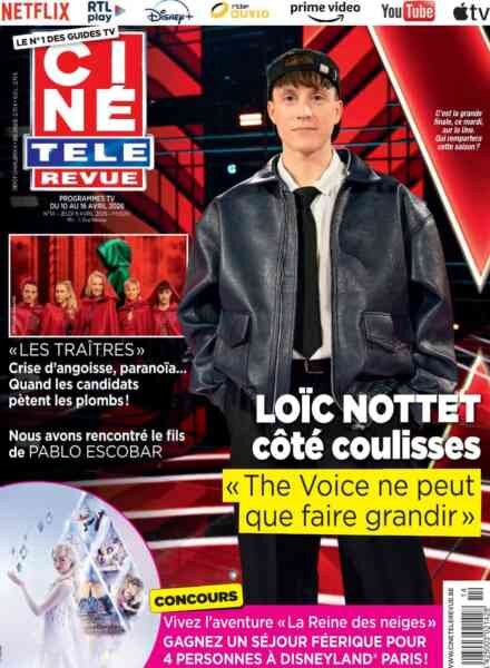 Cine Tele Revue – 9 Avril 2026 Cover