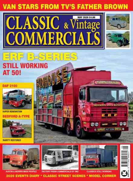 Classic & Vintage Commercials – May 2026 Cover