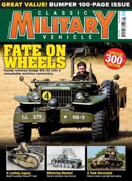 Classic Military Vehicle – May 2026 Cover