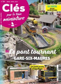 Cles pour le train miniature – Mars-Avril 2026
