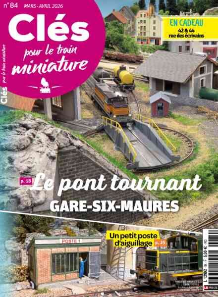 Cles pour le train miniature – Mars-Avril 2026 Cover