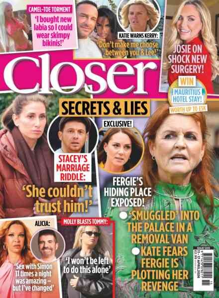 Closer UK – 11 April 2026 Cover