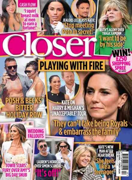 Closer UK – 25 April 2026 Cover