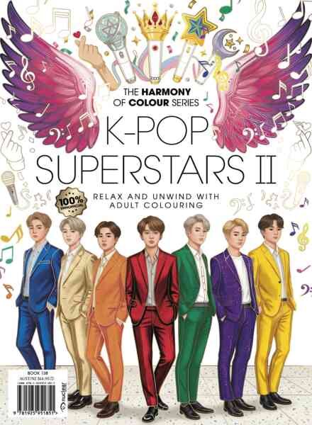 Colouring Book – K-Pop Superstars II 2026 Cover