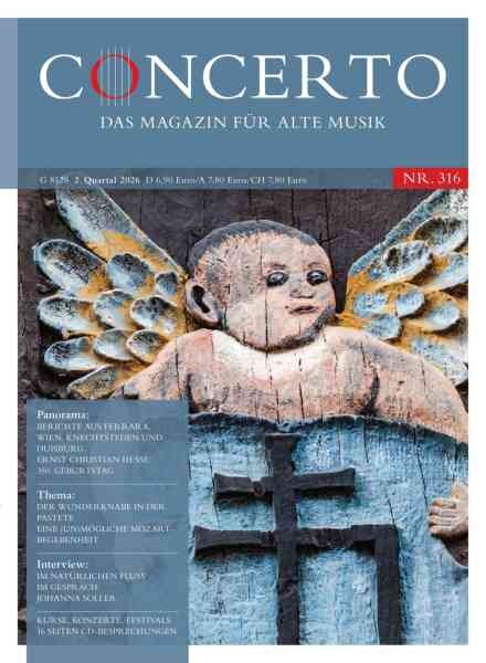 Concerto – April 2026 Cover
