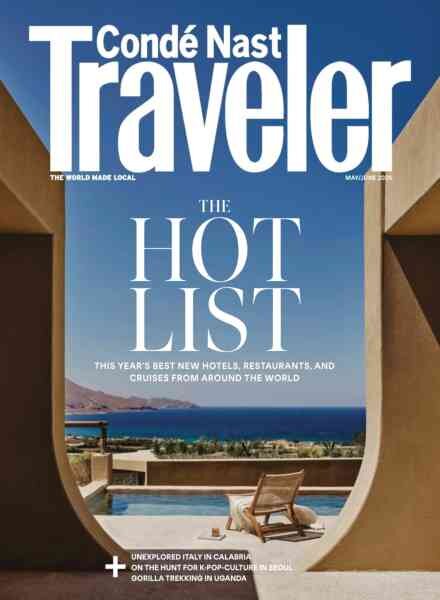 Conde Nast Traveler USA – May-June 2026 Cover
