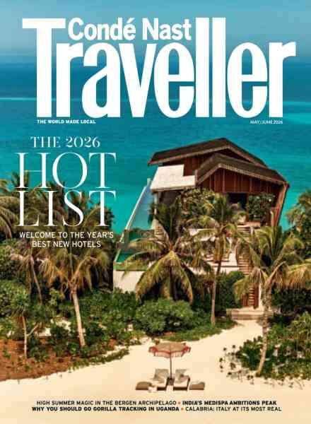 Conde Nast Traveller UK – May-June 2026 Cover