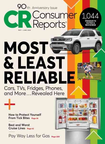 Consumer Reports – May-June 2026 Cover
