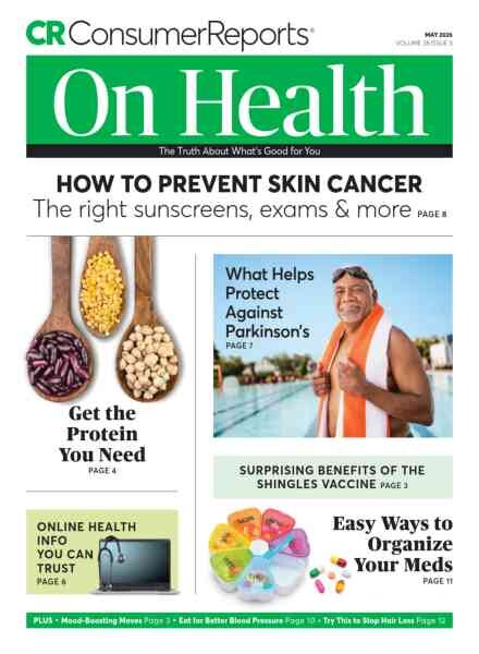 Consumer Reports on Health – May 2026 Cover