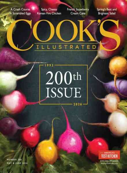 Cook’s Illustrated – May-June 2026 Cover