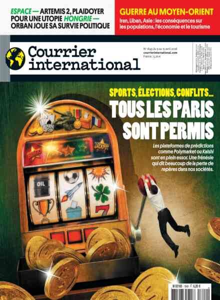 Courrier International – 9 Avril 2026 Cover