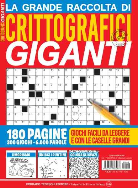 Crittografici Giganti – Maggio-Luglio 2026 Cover