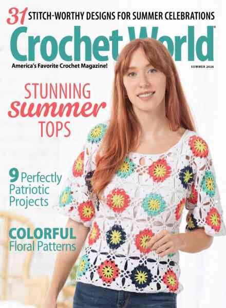 Crochet World – Summer 2026 Cover