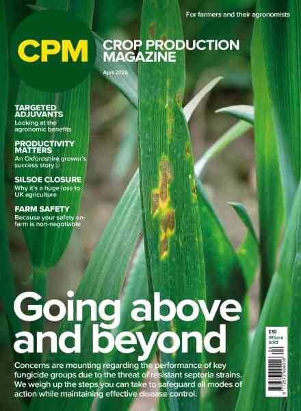 Crop Production Magazine – April 2026 Cover