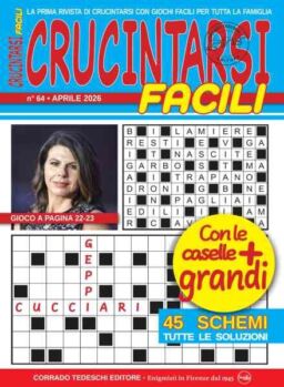 Crucintarsi Facili – Aprile 2026