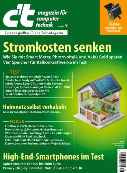 c’t Magazin – 17 April 2026 Cover