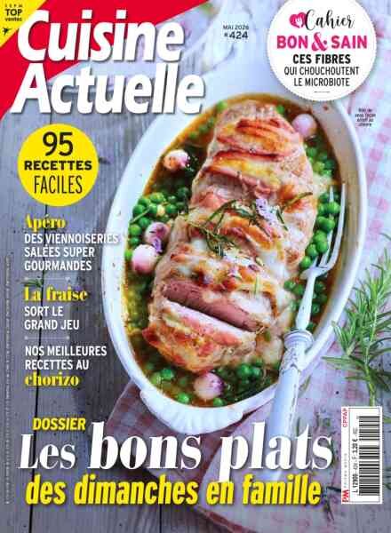 Cuisine Actuelle – Mai 2026 Cover